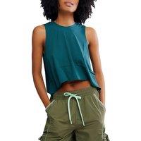 FP Movement Tempo Crew Neck Relaxed Vest Top Medium Green