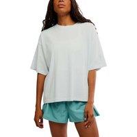 FP Movement Tackle Pure Cotton Oversized T-Shirt Pale Blue
