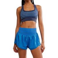 FP Movement Carpe Diem High Waisted Shorts Dark Blue