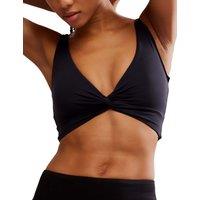 FP Movement Never Better Cotton Rich Non Wired Sports Bra Black