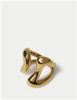 Autograph Irregular Ring Gold