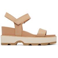Sorel Joanie IV Y Strap Wedge Sandals Beige
