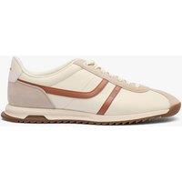 Boss Lace Up Trainers Beige Mix