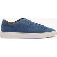 Boss Kieran Tenn suede trainers Blue