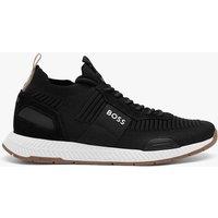 Boss Titanium Runn knitted trainers Black