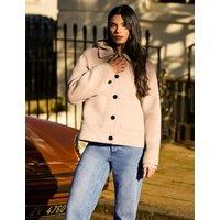RO&ZO Wool Blend Utility Jacket Oatmeal