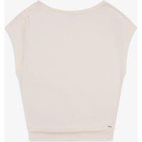 Boss Short Pyjama Top White
