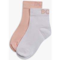 Hugo 2 Pack Ankle High Socks Light Pink