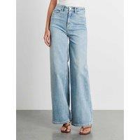 Jag High Waisted Wide Leg Jeans Light Blue