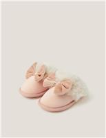 Kids Bow Slippers (7 Small-4 Large)