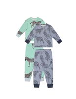 2 Pack Animal Print Pyjama Sets (1-12 Years)