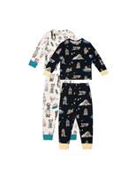 2 Pack Dog Pyjama Sets (1-12 Yrs)