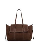 The Chancery Suede Shoulder Bag