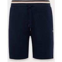 Boss Pure Cotton Jersey Loungewear Shorts Navy