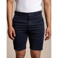 Boss Stretch Chino Shorts Navy