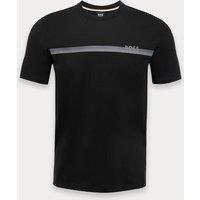 Boss Pure Cotton Logo Crew Neck T-Shirt Black