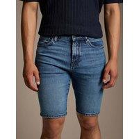 Boss Re.Maine Denim Shorts Medium Blue
