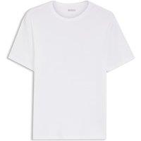 Boss 2 Pack Pure Cotton Ribbed T-Shirts White