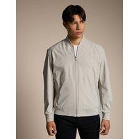 Boss Bomber Jacket Beige