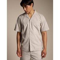 Boss Regular Fit Pure Cotton Shirt Beige