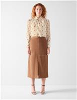 Satin Polka Dot Blouse