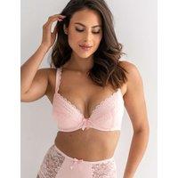 Pour Moi Rebel Wired Plunge Bra Light Pink
