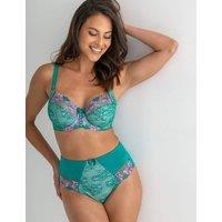 Pour Moi Sofia Lace Embroidered Full Briefs Pink Mix