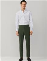 Hackett Tailored Fit Pure Cotton Floral Shirt Blue Mix