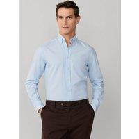 Hackett Regular Fit Pure Cotton Oxford Shirt Blue