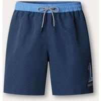 Hackett Pocketed Swim Shorts Blue