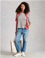 Pure Cotton Jersey Printed Top