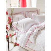 Designers Guild Pure Cotton 400 Thread Count Flat Sheet Pink Mix