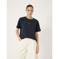 HUSH Pure Cotton T-Shirt Navy