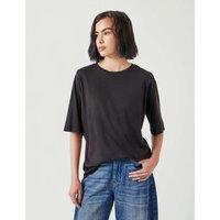 HUSH Cotton Rich T-Shirt Black