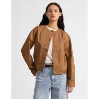Albaray Cotton Blend Lightweight Jacket Tan
