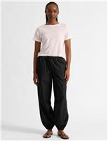 Pure Cotton Balloon Trousers
