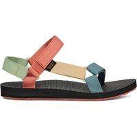 Teva Canvas Printed Ankle Strap Platform Sandals Multi