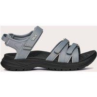 Teva Ankle Strap Low Heel Wedge Sandals Light Green