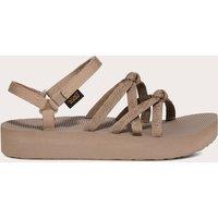 Teva Ankle Strap Flatform Sandals Sand