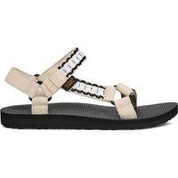 Teva Embellished Ankle Strap Flat Sandals Cream Mix