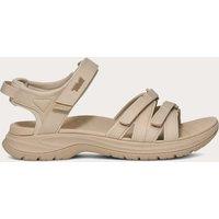 Teva Ankle Strap Low Heel Wedge Sandals Grey