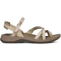 Teva Ankle Strap Flat Sandals Soft White