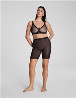 SPANX SPANXsupersmooth SheerSense Mid-Thigh Short Black