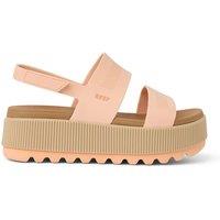 REEF Water Vista Ankle Strap Flatform Sandals Tan