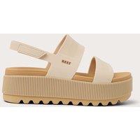 REEF Water Vista Ankle Strap Flatform Sandals Tan