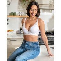Pour Moi Taylor Lace Wired Push Up Bra (A-E) White