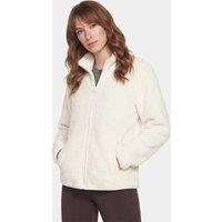 Skechers Skech-Sherpa Fleece Textured Jacket Natural