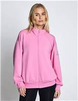 Soft Lux Zip Up Sweatshirt with Modal