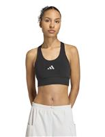 Adidas Run Pocket Medium Support Non Wired Bra Blue