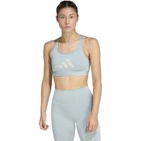 Adidas Powerreact Non Wired Sports Bra Teal